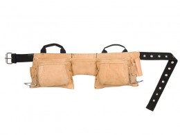 Kunys AP-527X Heavy-Duty Leather Work Apron 12 Pocket £43.99
